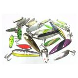 Lot: Assorted Metal Casting and Trolling Spoons