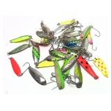 Lot: Assorted Metal Casting and Trolling Spoons