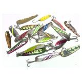 Lot: Assorted Metal Casting and Trolling Spoons