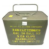 Spam can of .30 Ball M2 (.30-06) Garand