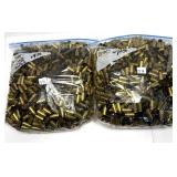 Lot: 2 bags of .40 S&W brass, marked 1000,