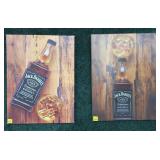 Lot: pair of Jack Daniels prints, 2 pcs.