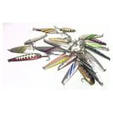 Lot: Assorted Metal Casting and Trolling Spoons