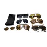 Lot: assorted sunglasses, includes Orvis, 6 pairs
