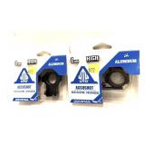 Lot, 2 UTG 1" high profile scope rings in packages