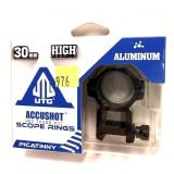 UTG 30mm high profile scope rings in package