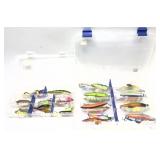 Lot: Assorted Lures in Flambeau Plastic Cases