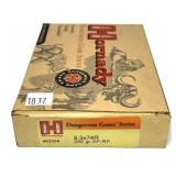 Box of 9.3x74R 286-grain SP-RP Hornady dangerous