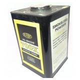 Vintage DuPont Empty Powder Tin