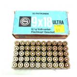 German 9x18 94 Grain Cartridges, 50 rounds