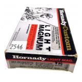 Hornady .257 Roberts cartridges, 20 rounds