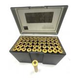 Plastic cartridge case with .45-120 brass 50 pcs