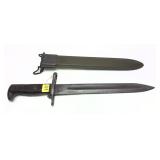 US WWII bayonet with scabbard marked 1943