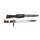 Steyr M1912 bayonet with scabbard and frog