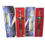 Lot, 2 decorative fantasy style blade with