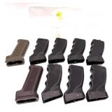 Lot, assorted AK47 pistol grips, 9 pcs.