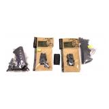 Lot, assorted parts including grips, sights and