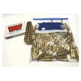 Lot: bag of 7x57mm Mauser Brass, marked 115 pcs.