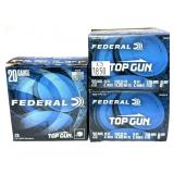 x3- Boxes of 20 Ga. 2.75" No. 8 Federal Top Gun