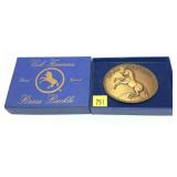 Colt Firearms brass buckle 2nd edition Model