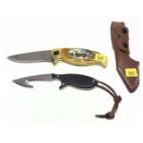 Lot, Timberline Alaskan Zipper gut hook knife