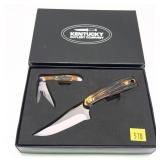 Lot, Kentucky Cutlery Co. 2-knife set includes