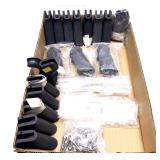 Lot, assorted AR15 pistol grips, 17 pcs.