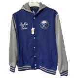 Buffalo Sabres Hooded Button Up Jacket - Size XL