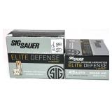 x2- Boxes of .45 Auto 200-grain JHP SIG Sauer