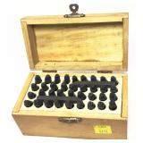 Pittsburg Letter and Number Punch Set