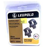 Leupold Open Range 30mm scope rings, in package,