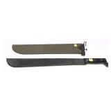 Ontario Knife US machete with sheath