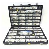 Lot, collection of US Presidents 1-blade folding