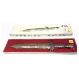 Decorative stainless blade fantasy knife with