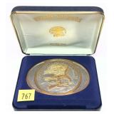 North American Hunting Club Belt Buckle with case