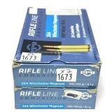 x2- Boxes of .264 WIN Mag. 140-grain PSP PPU