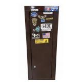 Steel Gun Cabinet w/ Key 21" x 10" x 55" H