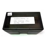 Plastic cartridge case with .450 Alaskan 300 Gr.