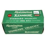 Vintage brick of Remington Kleanbore .22 LR.