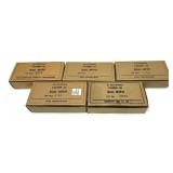 x5- Boxes of .45 Cal. Ball M1911 Olin cartridges