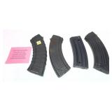NOT NYS COMPLIANT - Lot: 4 AR 30-round magazines