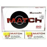 x3- Boxes of .224 Valkyrie 88-grain ELD Match