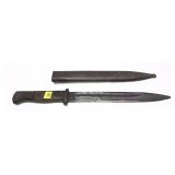 Bayonet and scabbard