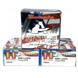 x3- Boxes of 9mm Luger 115-grain XTP Hornady