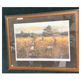 "Wild Covey" by Robert K. Abbett, signed and