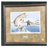 1992 Ron Kleiber Stamp and Limited Edition Print