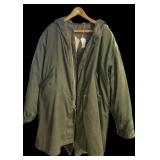 U.S. Army M-1951 Fishtail Parka w/ liner Size L