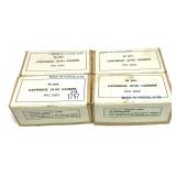 x4- Boxes of .30 M1 Carbine Yugoslavia