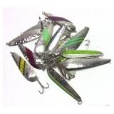 Lot: Assorted Metal Casting and Trolling Spoons