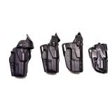 Lot, 4 assorted Safariland holsters for Smith &